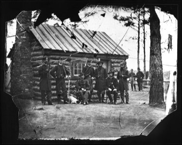 Gen. A. Ames and staff - NARA - 524471