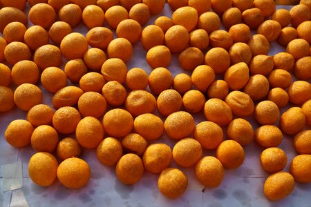 Bean fruit pile