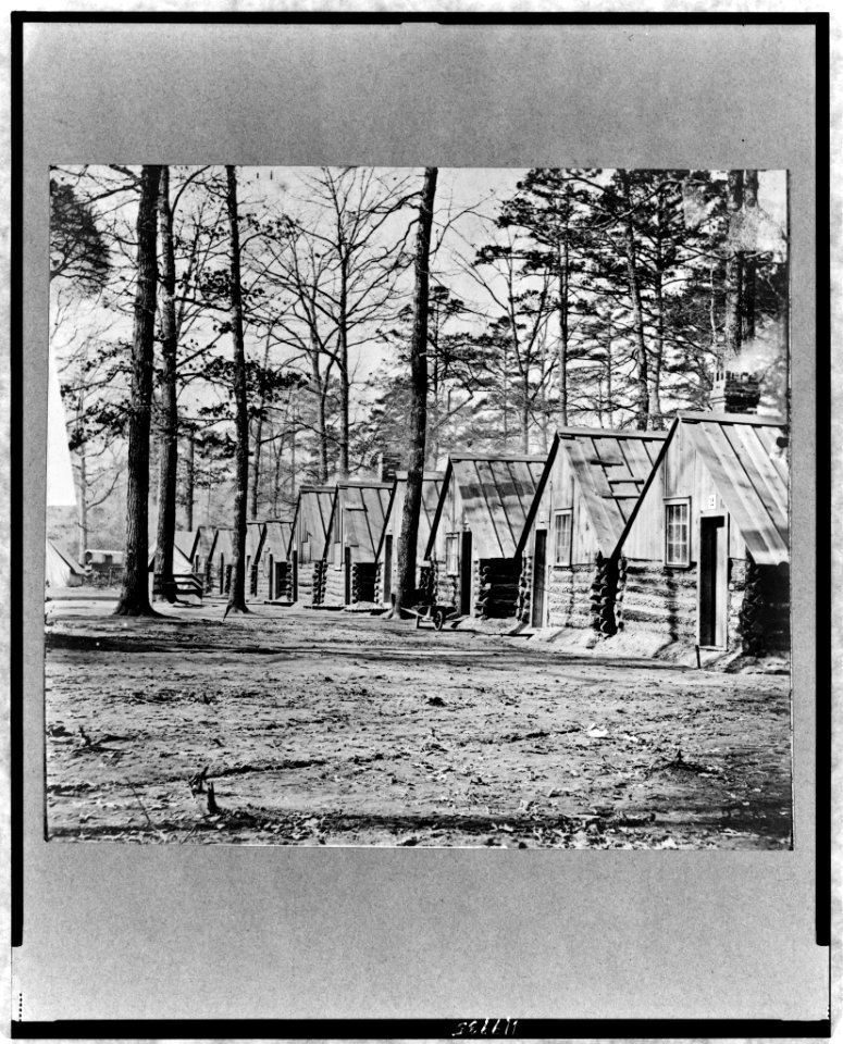 Gen. Butler's headquarters, Fraser's farm, north side of James River LCCN98503606