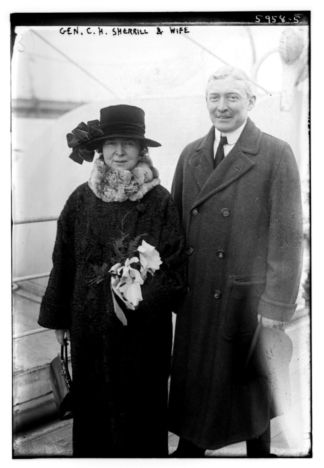 Gen. C.H. Sherrill and wife LCCN2014715832
