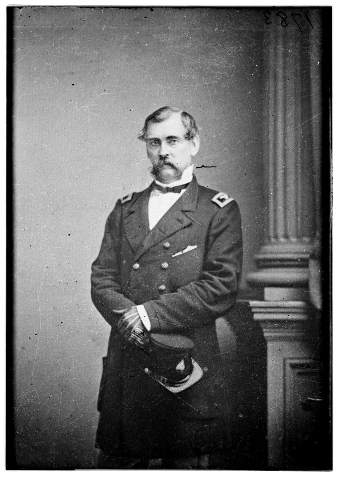 Gen. Charles F. Smith, Died- April 25, 1862 of a foot infection he got in jumping from one boat to another in opening stages of Shiloh Campaign LOC cwpb.05691
