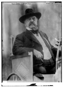 Gen. Dan. Sickles in wheelchair LCCN2014685279