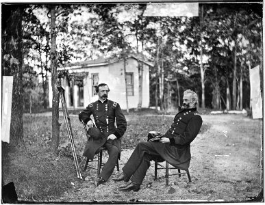 Gen. Daniel E. Sickles and Gen. Samuel P. Heintzelman (4166054375)