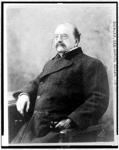 Gen. Daniel Edgar Sickles, half-length portrait, seated, facing left, wearing overcoat LCCN97506855