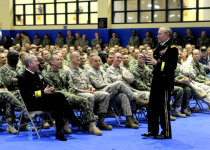 Gen. Dempsey speaks in Bahrain. (8283345713) photo