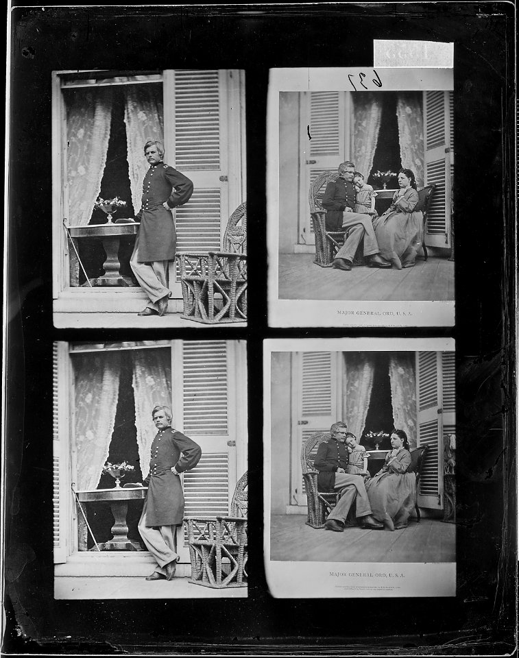 Gen. Edward O.C. Ord and family - NARA - 525760