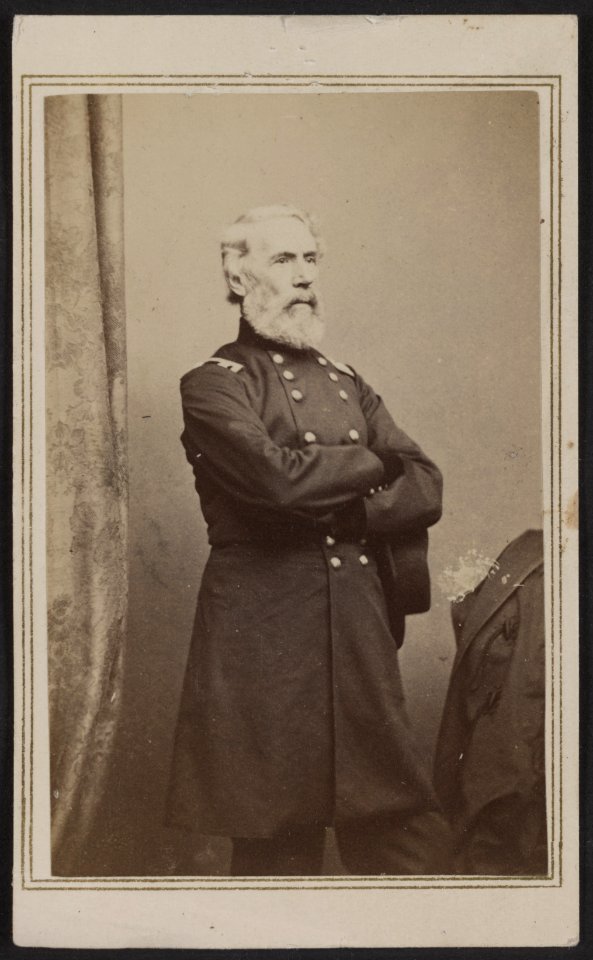 Gen. Edwin Vose Sumner of General Staff Regular Army Infantry Regiment) - Brady's National Portrait Galleries, New York & Washington LCCN2012646204
