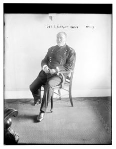 Gen. F.D. Grant, seated, in uniform LCCN2014681147