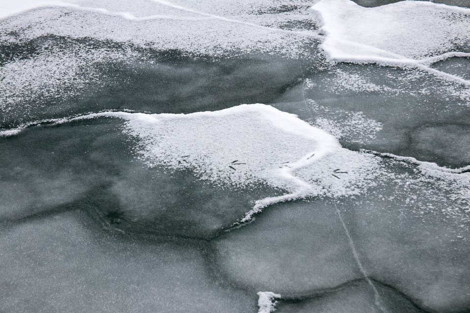Winter water cold