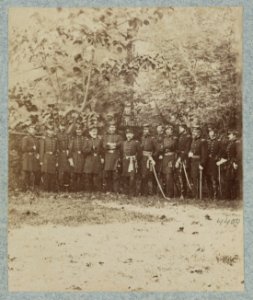 Gen. Geo. B. McClellan and staff LCCN2013647709
