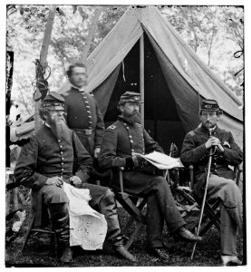 Gen. Geo. Sykes & staff. LOC cwpbh.03388