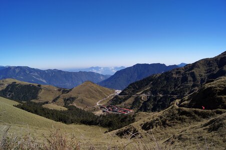 Mountains taiwan blue day