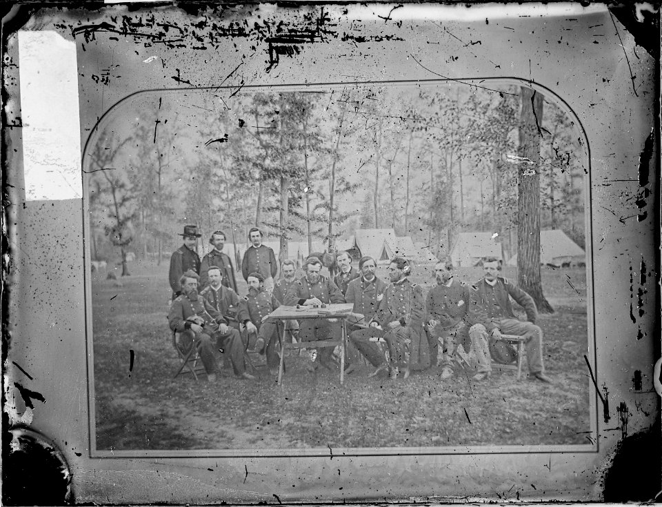 Gen. George H. Thomas, Council of War (Camp Ringgold, Ga.) - NARA - 530349