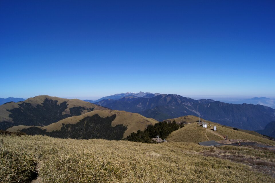 Mountains taiwan blue day