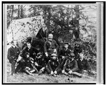 Gen. Heintzelman and staff, Harrisons Landing LCCN99472317