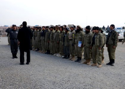 Gen. Ishaqzai hosts security shura, promotes local police officers in Logar 140125-N-AT856-022 photo