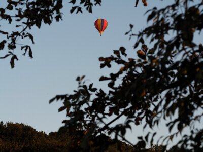 Hot air balloon ride ballooning burner photo