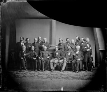 Gen. John A. Dix, Sanitary Fair Commissary group - NARA - 528827