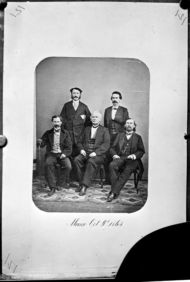 Gen. John B. Magruder, C.S.A., Gen. Sterling Price, C.S.A., and others (4208619233)