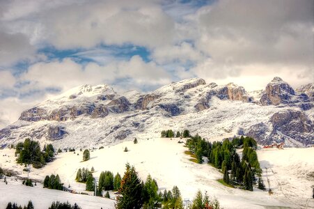 South tyrol alpine alpine panorama photo