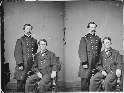 Gen. Martin D. Hardin and Gen. Merritt - NARA - 527517
