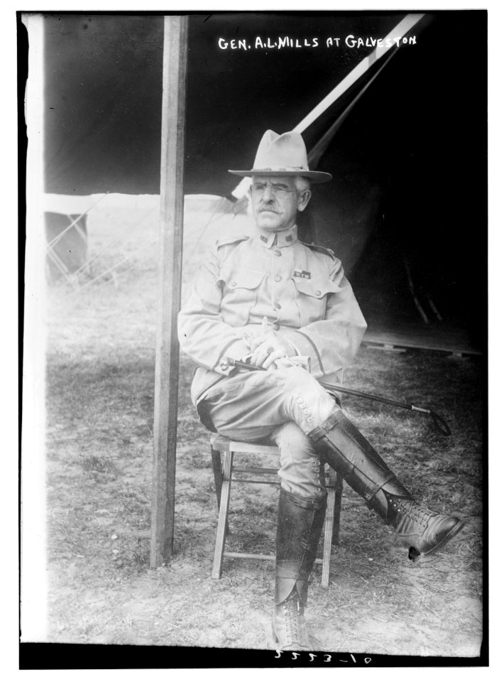 Gen. Miles (i.e., Mills) at Galveston LCCN2014689383