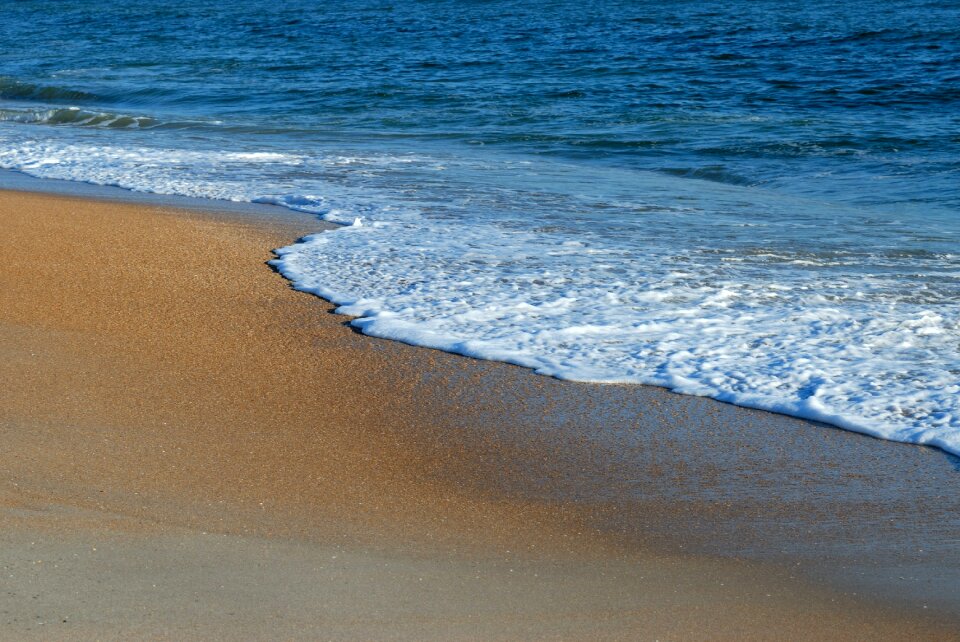 Sand seashore surf