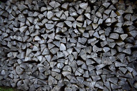 Background ripped firewood timber