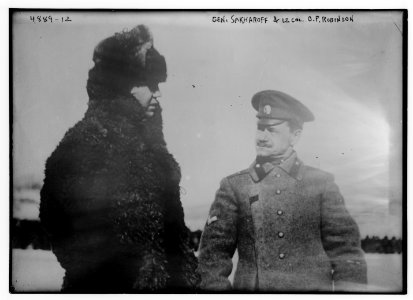 Gen. Sakharoff & Lt. Col. O.P. Robinson LCCN2014708767