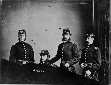 Gen. Samuel W. Crawford, and staff - NARA - 528381