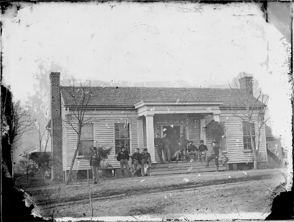 Gen. Thomas' Headquarters, Ringgold, Ga. 1864 - NARA - 530366