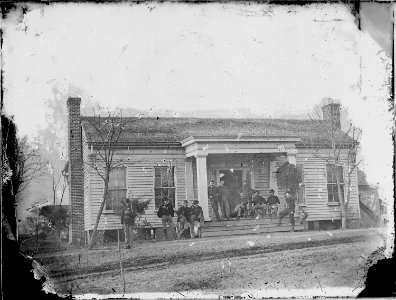 Gen. Thomas' Headquarters, Ringgold, Ga. 1864 - NARA - 530366 photo