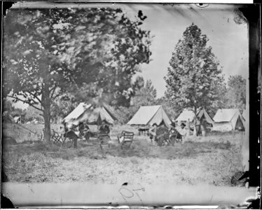 Gen. Ulysses S. Grant and group (at City Point.) - NARA - 524498