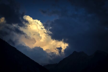 Sky dusk clouds