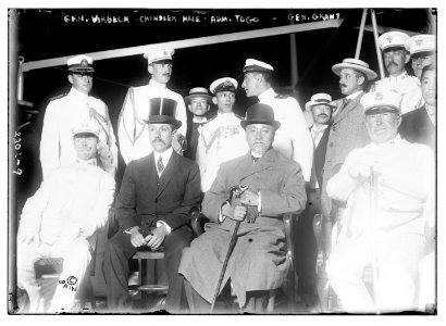 Gen. Virbeck (i.e., Verbeck; Chandler Hale; Adm. Togo; (and) Gen. Grant LCCN2014689811