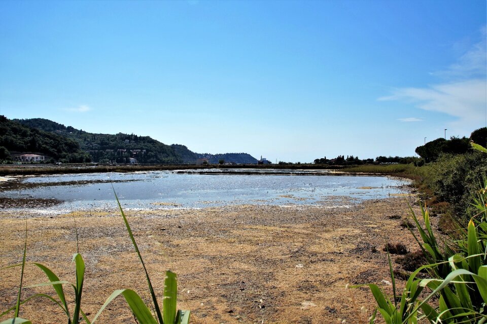 Slovenia the salt pit salt