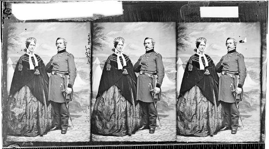 Gen. Willis A. Gormon and wife - NARA - 529931