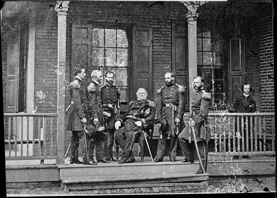 Gen. Winfield Scott and staff (4153080347)