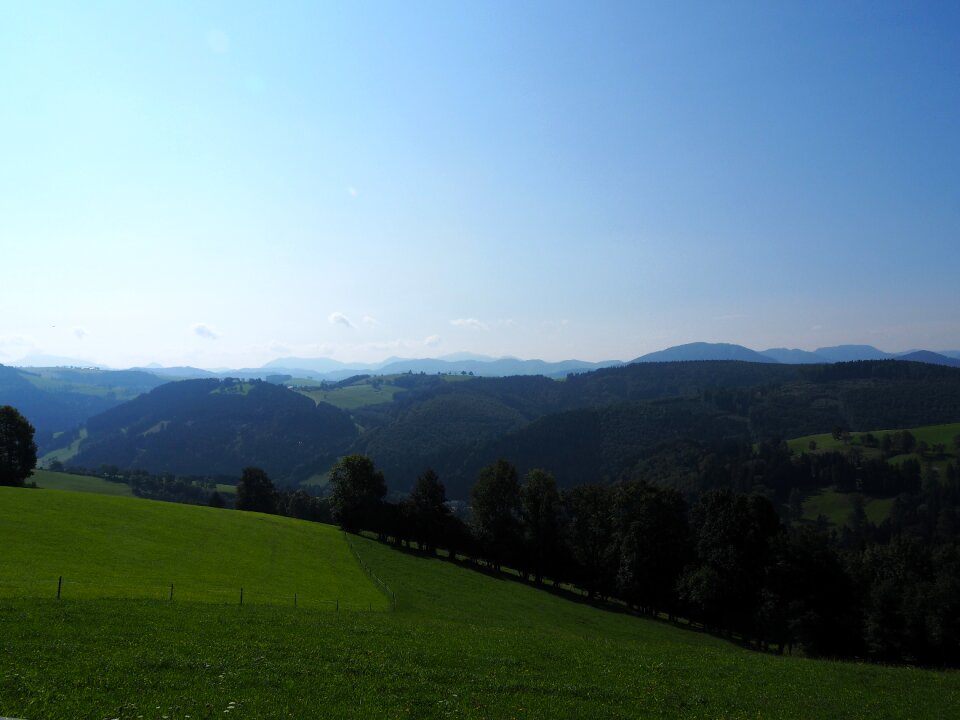 Foothills of the austria landscapes