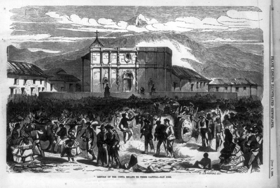 Gen. Wm. Walker's Exp. in Nicaragua)- Return of the Costa Ricans to their capital-San Jose LCCN99614145