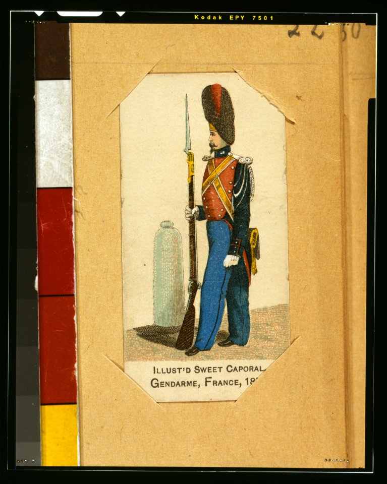 Gendarme, France, 1853 LCCN2003674048