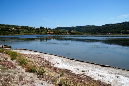 Slovenia the salt pit salt