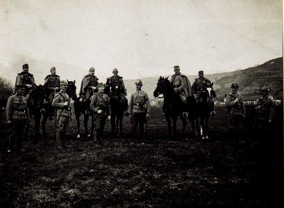 Gendarmerieabteilung des 20. Korpskommandos. (BildID 15584347)