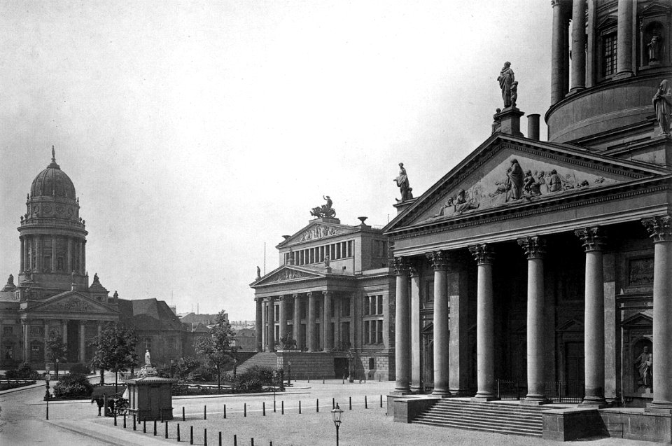 Gendarmenmarkt, Berlin 1879