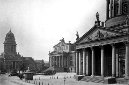 Gendarmenmarkt, Berlin 1879 photo
