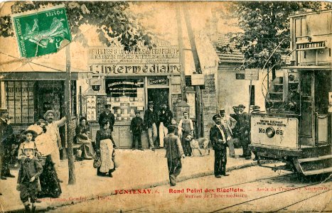 Gendre 6 - FONTENAY - Rond Point des Rigollots - Arret du Tramway Nogentais - Bureau de l'Intermédiaire