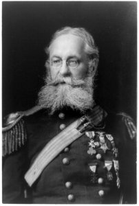 General A.W. Greely, half-length portrait, facing left, in uniform LCCN91786306