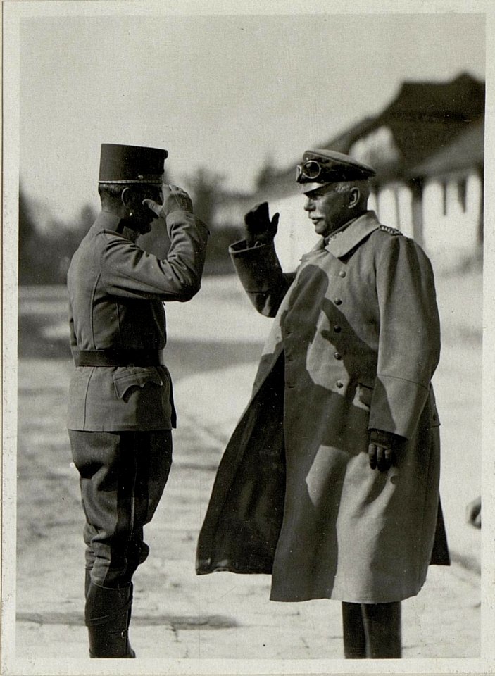 General Ernst Kletter Edler von Gromnik und General Johannes von Eben (BildID 15544160)