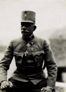 General der Infanterie Roth, Kommandant des alten 14. Korps in Bruneck, Ende November 1915. (BildID 15579734)