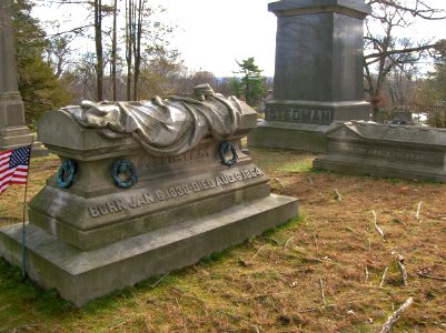 General Griffin A. Stedman Monument at Cedar Hill Cemetery, Hartford, CT 02